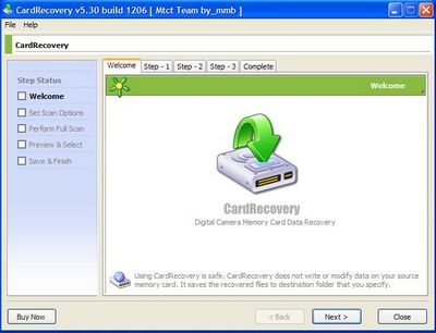 Скачать CardRecovery v5.30.1206 - Восстановление удаленных фотографий с карт памяти (last version) бесплатно