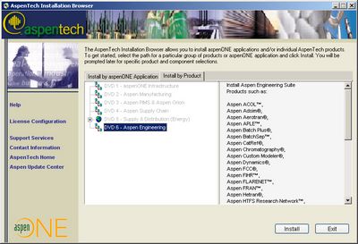 Скачать Aspentech Aspen Engineering Suite 2006 бесплатно