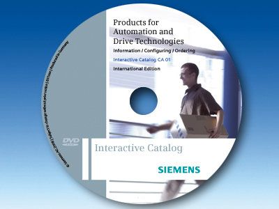 Скачать Интерактивный каталог продуктов Siemens Automation and Drive Technologies CA01 бесплатно
